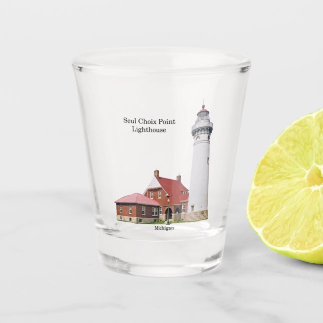 Vaso De Chupito Vidrio de disparo de Seul Choix Point (Anverso)