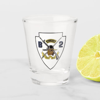 Vaso De Chupito Vidrio de disparo del Escudo B2