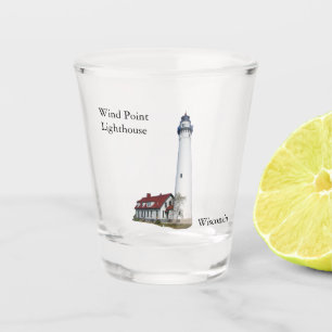 Vaso De Chupito Vidrio de disparo del faro Wind Point