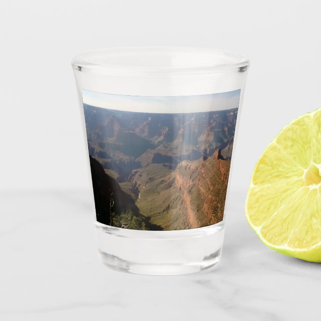 Vaso De Chupito Vidrio de disparo del Gran Cañón (Anverso)