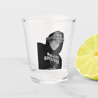 Vaso De Chupito Vidrio de disparo Ghostrider negativo