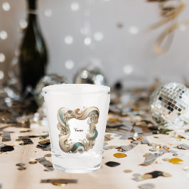 Vaso De Chupito Vidrio de disparo minimalista de la elegancia de l