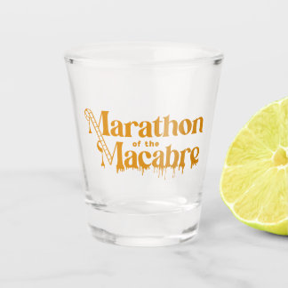 Vaso De Chupito Vidrio de disparo MOTM24 - Naranja