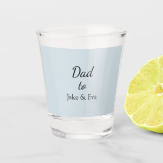 Vaso De Chupito Vidrio de disparo Pastel minimalista | Regalo del 