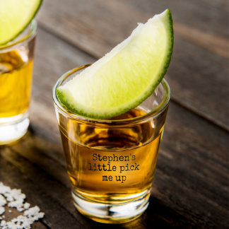 Vaso De Chupito Vidrio de disparo personalizado