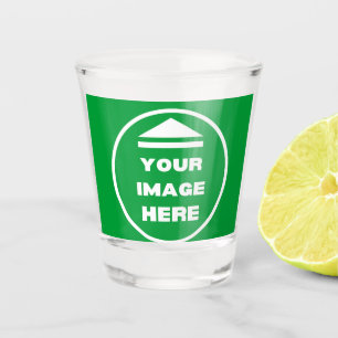 Vaso De Chupito Vidrio de disparo - Personalizado - Añadir imagen