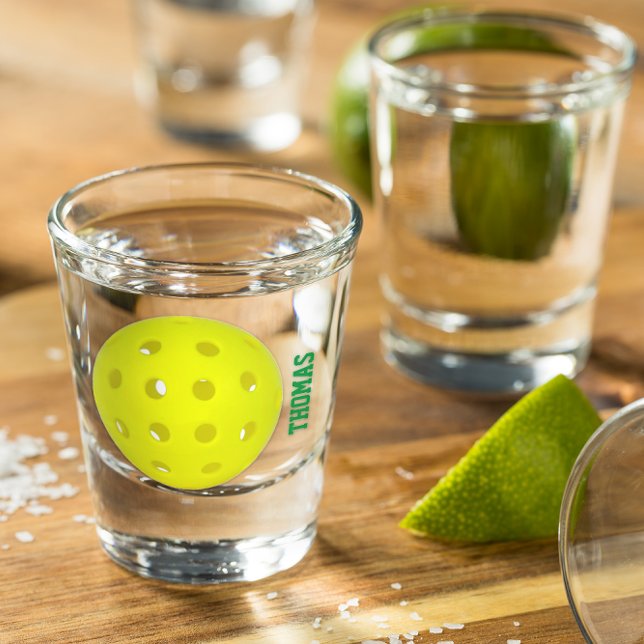 Vaso De Chupito Vidrio de disparo personalizado de pellebol (Subido por el creador)