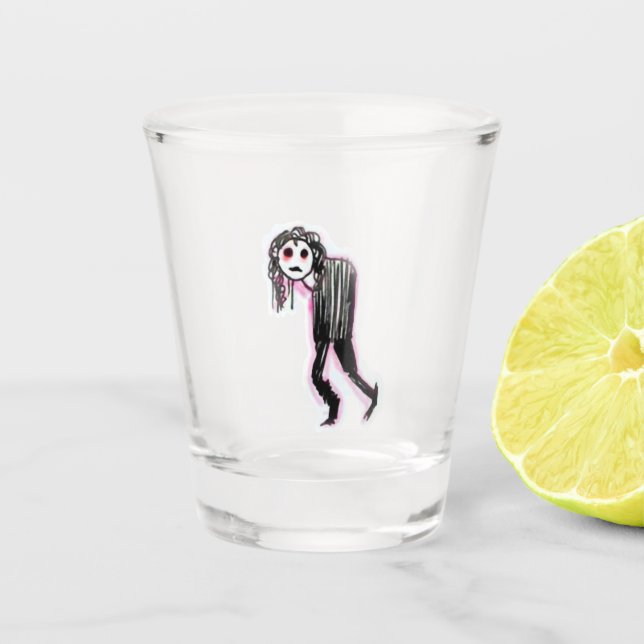 Vaso De Chupito Vidrio de gótico (Anverso)