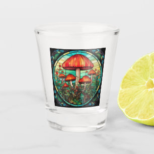 Vaso De Chupito Vidrio de hongos