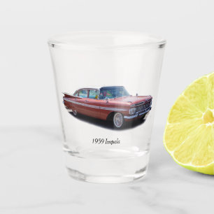 Vaso De Chupito Vidrio de Impala de 1959