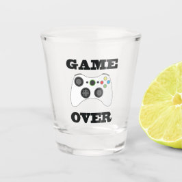 Vaso De Chupito Vidrio de juego sobre disparo