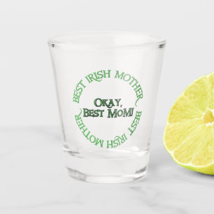 Vaso De Chupito Vidrio de la madre irlandesa