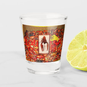 Vaso De Chupito Vidrio de langosta