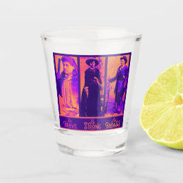 Vaso De Chupito Vidrio de Leyendas Badass