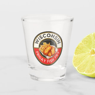 Vaso De Chupito Vidrio de mariscos de viernes