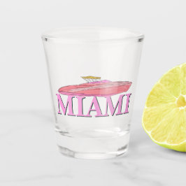 Vaso De Chupito Vidrio de Miami