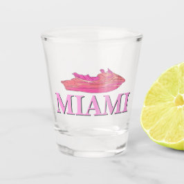 Vaso De Chupito Vidrio de Miami