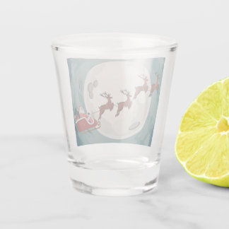Vaso De Chupito Vidrio de Navidad