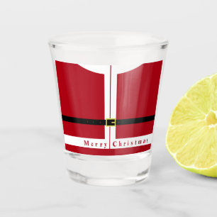 Vaso De Chupito Vidrio de navidad disparado regalo de Papá Noel
