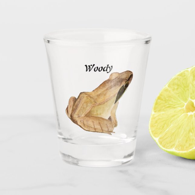 Vaso De Chupito Vidrio de rana (Anverso)