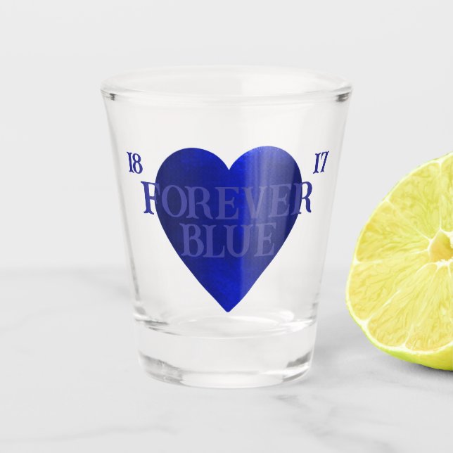 Vaso De Chupito vidrio de Shot preazul (Anverso)