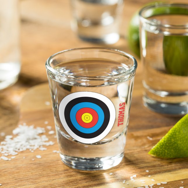 Vaso De Chupito Vidrio de tiro personalizado para tiro con arco (Subido por el creador)