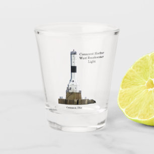 Vaso De Chupito Vidrio de vidrio de disparo ligero de Conneaut Har