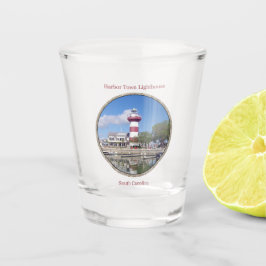 Vaso De Chupito Vidrio del faro de Harbour Town