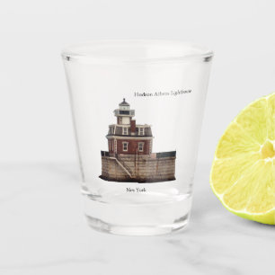 Vaso De Chupito Vidrio del faro de Hudson Athens