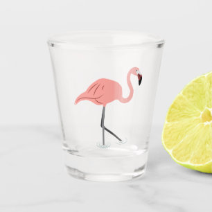 Vaso De Chupito Vidrio Flamingo Shot
