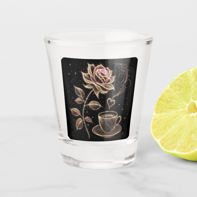 Vaso De Chupito Vidrio para fiestas (Anverso)