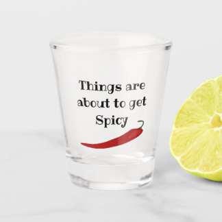 Vaso De Chupito Vidrio Spicy Shot
