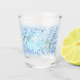 Vaso De Chupito Viento de vidrio caliente