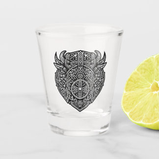 Vaso De Chupito Viking Warrior Shield