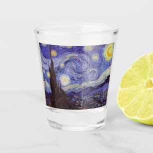Vaso De Chupito Vincent Van Gogh Starry Night Vintage Bella Artes