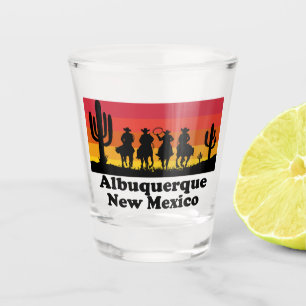 Vaso De Chupito Vintage Albuquerque Nuevo México