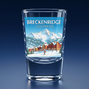 Vaso De Chupito Vintage Breckenridge Colorado