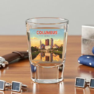 Vaso De Chupito Vintage Columbus Ohio