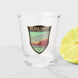 Vaso De Chupito Vintage del Área de Conservación Nacional del Cañó