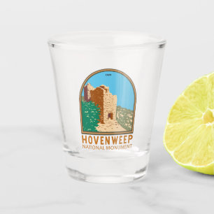 Vaso De Chupito Vintage del Monumento Nacional de Hovenweep
