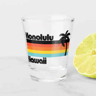 Vaso De Chupito Vintage Honolulu Hawaii