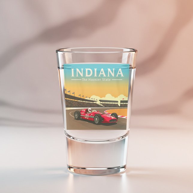 Vaso De Chupito Vintage Indiana (Subido por el creador)