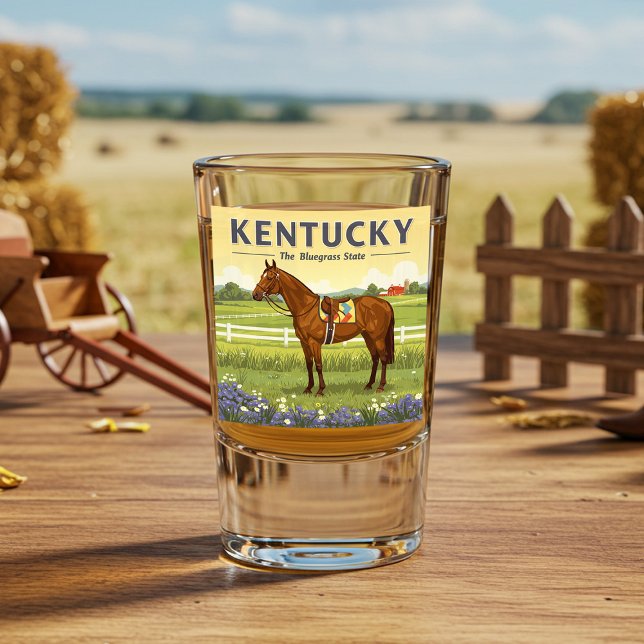 Vaso De Chupito Vintage Kentucky (Subido por el creador)
