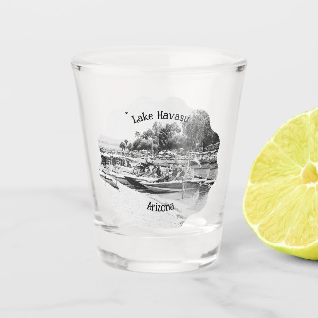 Vaso De Chupito Vintage Lake Havasu (Anverso)