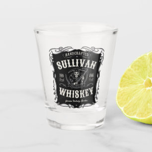 Vaso De Chupito Vintage Liquor AÑADIR NOMBRE Old Grim Reaper Whkey