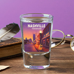 Vaso De Chupito Vintage Nashville Tennessee