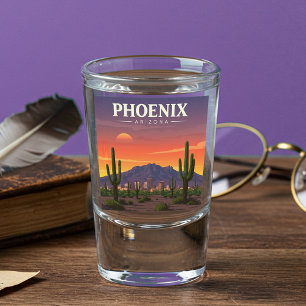 Vaso De Chupito Vintage Phoenix Arizona