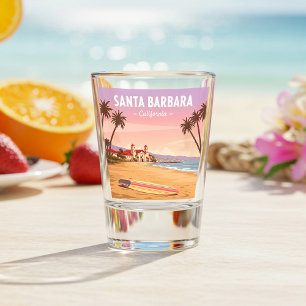 Vaso De Chupito Vintage Santa Barbara California