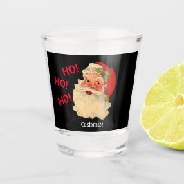 Vaso De Chupito Vintage Santa Claus Face Shot glass