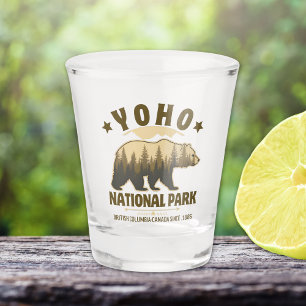 Vaso De Chupito Vintage Yoho Bear Design – British Columbia
